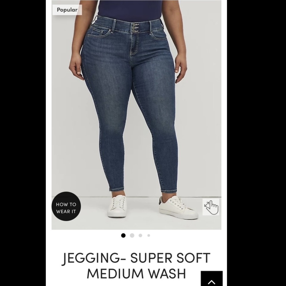 Torrid super soft Jegging size 26Short